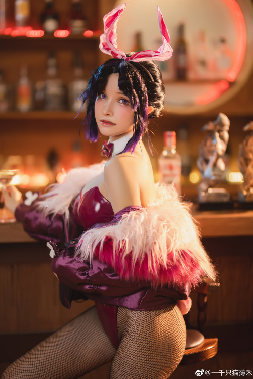 [一千只猫薄禾] 鬼灭之刃 蝴蝶忍 Bunny Girl